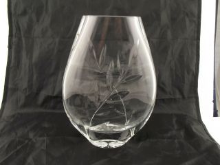 Vintage Royal Doulton Crystal Vase