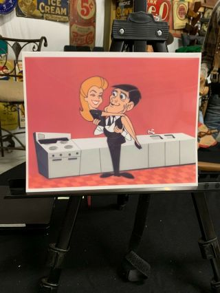 Rare Vintage Bewitched Film Animation Cel Art Old Tv Show 11 " X 8 1/2 "