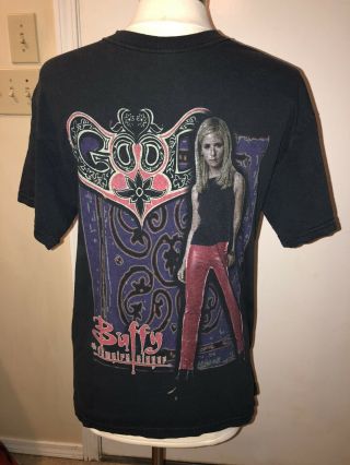 Buffy The Vampire Slayer Vintage Shirt Size M Medium Unisex Angel Horror Tv Show