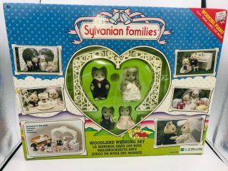 Calico Critters Sylvanian Families Woodland Wedding Complete Boxed Vintage Rare