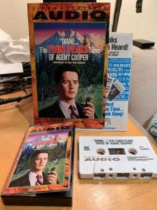 Diane: The Twin Peaks Tapes Of Agent Cooper Audio Book Cassette Kyle Maclachlan