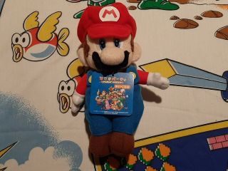 Rare 2003 Hudson Soft Mario Party 5 Mario (s) Plush Sml Nintendo Toy Doll Mp5
