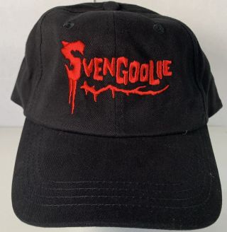 Svengoolie Baseball Ball Cap Hat Black From 40th Anniversary Box Rich Koz
