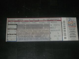 Velvet Revolver & Alice In Chains 2007 Concert Ticket Stub Dte Energy Theater