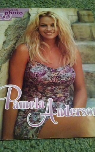 Pamela Anderson Tear Out Photo Book Added Her Special Dvd.