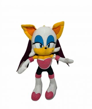 Ge Sega Sonic The Hedgehog Rouge The Bat Plush 12”