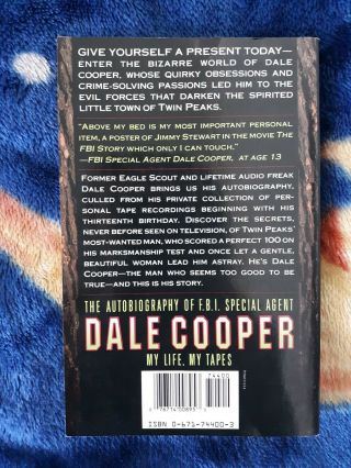Rare Twin Peaks Book The Autobiography Of Dale Cooper My Life My Tapes 2