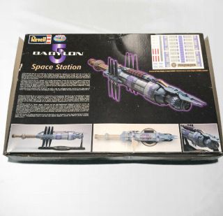 1998/1999 Revell Babylon 5 Space Station OPENED Model Kit 2