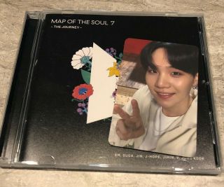 Bts Map Of The Soul : 7 The Journey Selfie Version Photocard Suga Yoongi