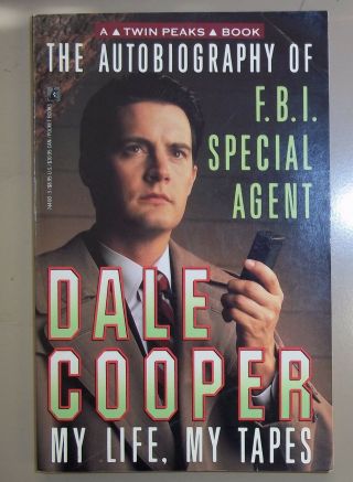 Rare Twin Peaks Book The Autobiography Of Dale Cooper My Life My Tapes