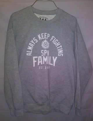 Represent Campaign Supernatural Shirt Sweatshirt Akf Spn Family Sz Large