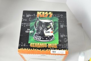 2003 Kiss Ceramic Mug Peter Criss The Catman Spencer 
