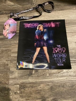 Taylor Swift 1989 World Tour Concert Book 3d Hologram Cover With Vip Pass