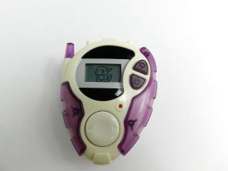 Digimon D - 3 Digivice Translucent Clear Purple Us Version Bandai 2000