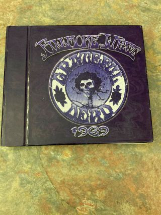 Grateful Dead 3 Cd Set Fillmore West1969 With Many Band Photos Look