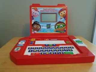 Superwhy Duper Computer Touch & Learn Laptop Toy Why - Great