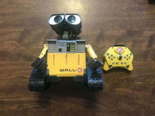 Disney Pixar Wall - E Robot With Remote Control Thinkway Toys 2008 Version