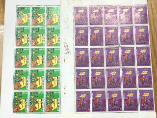 South Viet Nam 25 Set Stamps 2 Sheet Mhn Victory At Quan Tri /1973 /02 Pcs 03 P