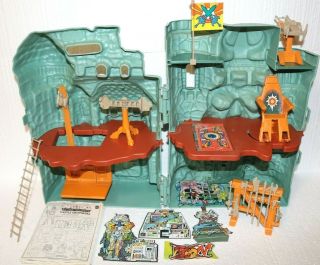 1981 Castle Grayskull Motu Masters Of The Universe Complete W/ Weapons Rack