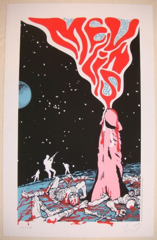 2004 The Melvins - Tempe Silkscreen Concert Poster S/n By Jeff Kleinsmith