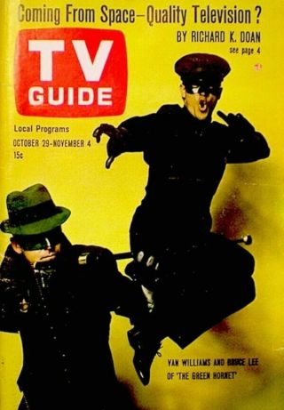 1966 Tv Guide Classic Reissue The Green Hornet & Kato,  Bruce Lee,  Shrink Wrapped