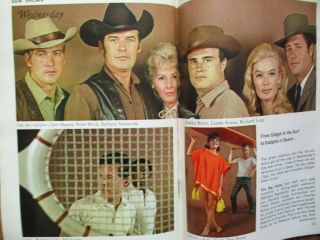 9/1965 Fall Preview Tv Guide (the Big Valley/honey West/green Acres/tammy/laredo