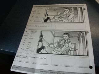 SUPERNATURAL - TV SERIES - Storyboard page 3 from the episode 