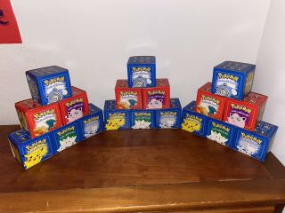 Burger King Pokemon Gold Cards Full Set Of 6 (from 1999)