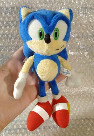 Sonic The Hedgehog 8 " (s) San - Ei Sanei 2007 Japan Plush Rare