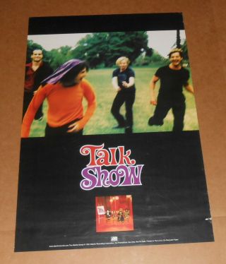 Talk Show Poster 1997 Promo 24x16 Stone Temple Pilots Dave Coutts Rare
