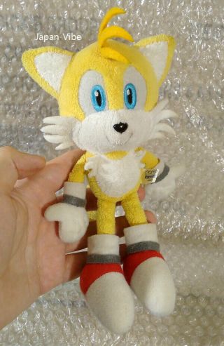 Sonic The Hedgehog - Tails 8 " Plush San - Ei Sanei 2007 Japan Rare