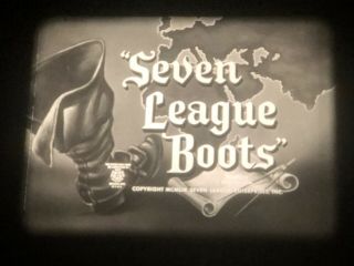 16mm Tv Documentary “seven League Boots”,  With Commercials,  1959