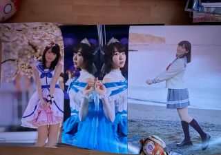 Love Live Sunshine Anju Inami,  Rikako Aida,  Shuka Saito Posters Aqours