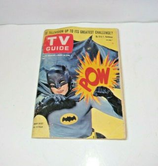 1966 Vintage Tv Guide Batman
