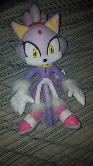 Ge Great Eastern Blaze The Cat Sonic The Hedgehog Plush Toy