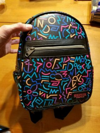 Netflix Stranger Things Funko Mini Backpack Bookbag 80 