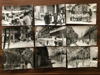 9 X China Old Large Photo Culture Revolution Chinese City Children Shanghai