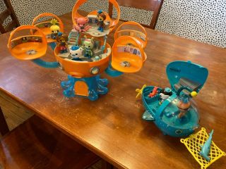 Fisher Price Octonauts Octopod,  Gup - A And 8 Figurines.  Ages 3 - 6 Years.