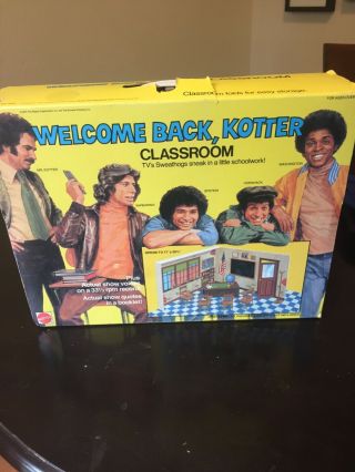 Vintage 1976 Welcome Back Kotter Classroom