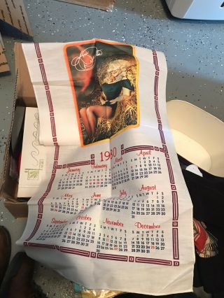 Dolly Parton 1980 Haystack Cloth Calendar