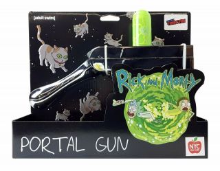 2017 Issue Rick And Morty Portal Gun - Chrome Nycc