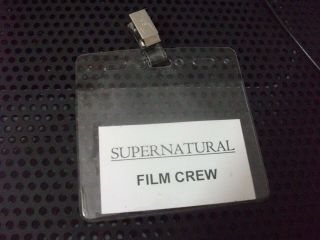 Supernatural - Tv Series - Film Crew Pass - Hard To Find