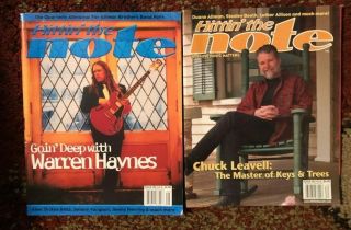 Allman Brothers 2 Hittin The Note Magazines With Warren Haynes & Chuck Leavell