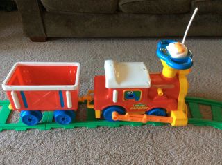 Rare Tyco Sesame Street Motorized Toddler Ride On Train and Caboose 3