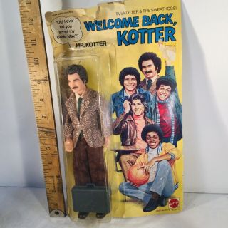Vintage Mr.  Kotter Action Figure 1976 Mib “welcome Back Kotter” Tv Show