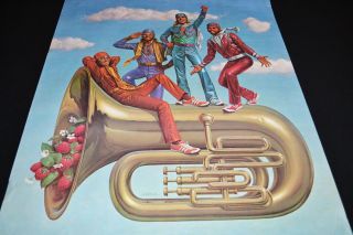 The Bee Gees Poster 1978 The Lonely Hearts Club Band Rare 83cm x 56cm 2