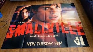 Wb Tv Smallville Season 2 2002 Tv 5ft Subway Poster Tom Welling Kristin Kreuk