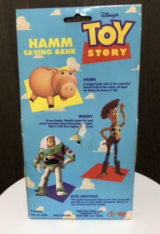 Toy Story Figure Hamm Saving Bank Rare Coin Piggy Bank Japan Money Box Fs