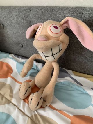 Ren And Stimpy Plush - 1997 - Vintage And Rare Nickelodeon 3
