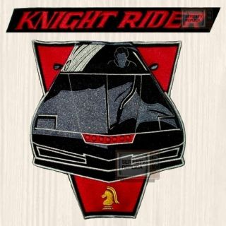 Knight Rider David Hasselhoff Jacket Patch Tv Series Kitt Michael Embroidered